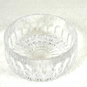 GORHAM Lead Crystal Bowl Candy Dish Nut Bowl West Germany Vintage 1980